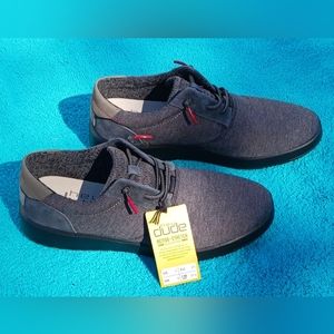 NWT Hey Dude Men's black Hugo Casual Shoe size 10